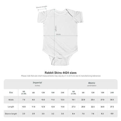 4th of July Baby Bodysuit - Patriotic Red Truck with Fireworks Infant Onesie