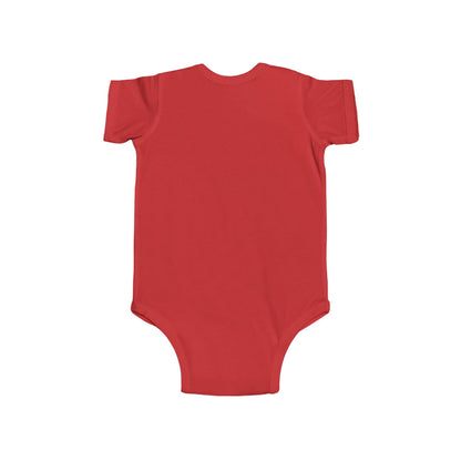 4th of July Baby Bodysuit - Patriotic Red Truck with Fireworks Infant Onesie